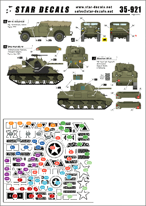 Star Decals 35-921 British armor in Normandy 1/35 – image 2