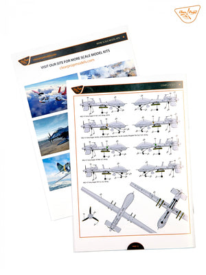 Clear Prop! CP4808 MQ-1C UAV ADVANCED KIT 1/48 – zdjęcie 10