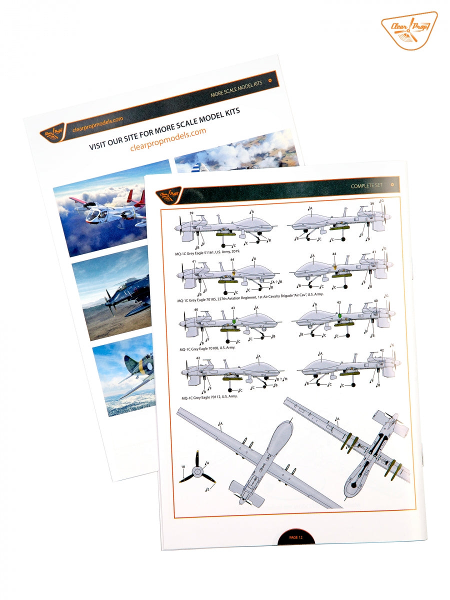 Clear Prop! CP4808 MQ-1C UAV ADVANCED KIT 1/48 – zdjęcie 10