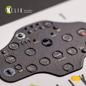 KELIK K32011 I-16 TYPE 17 - INTERIOR 3D DECAL FOR ICM KIT 1/32 – image 6
