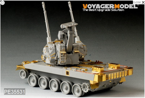 VOYAGER MODEL PE35531JGSDF type 87 Self-propelled anti-aircraft gun FOR TRUMPETER 01599 1/35 – obrázek 3