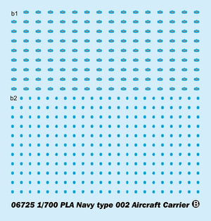 Trumpeter 06725 PLA Navy type 002 Aircraft Carrier 1/700 – Bild 8