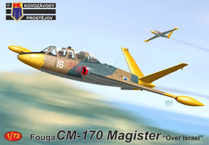 Kovozavody Prostejov KPM0243 Fouga CM-170 Magister &amp;quot;Over Israel&amp;quot; 1/72