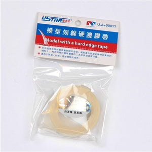 UStar UA-90011-W Scribing Guide Tape w/Hard Edges - White (Width: 9mm; Length: 3m)