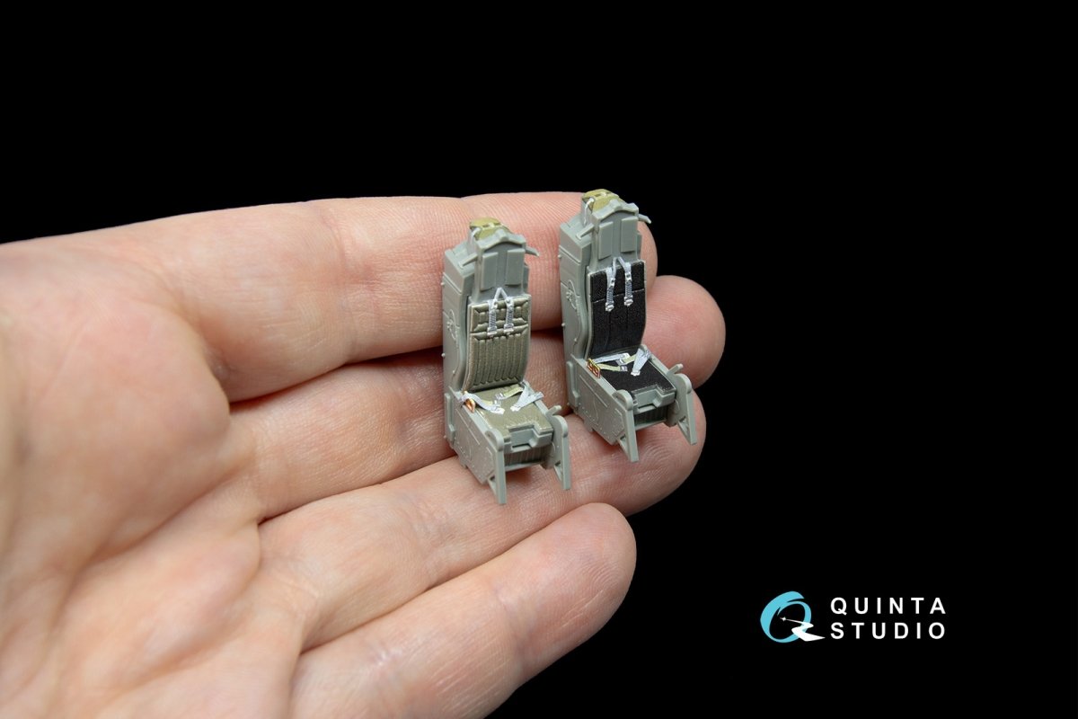 Quinta Studio QD48041 F-15D 3D-Printed &amp;amp; colored Interior on decal paper (for GWH kit) 1/48 – image 2