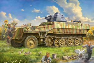 Border Model BT-042 Sd.Kfz.251 Ausf.D w/ R35 Turret 1/35 – image 2