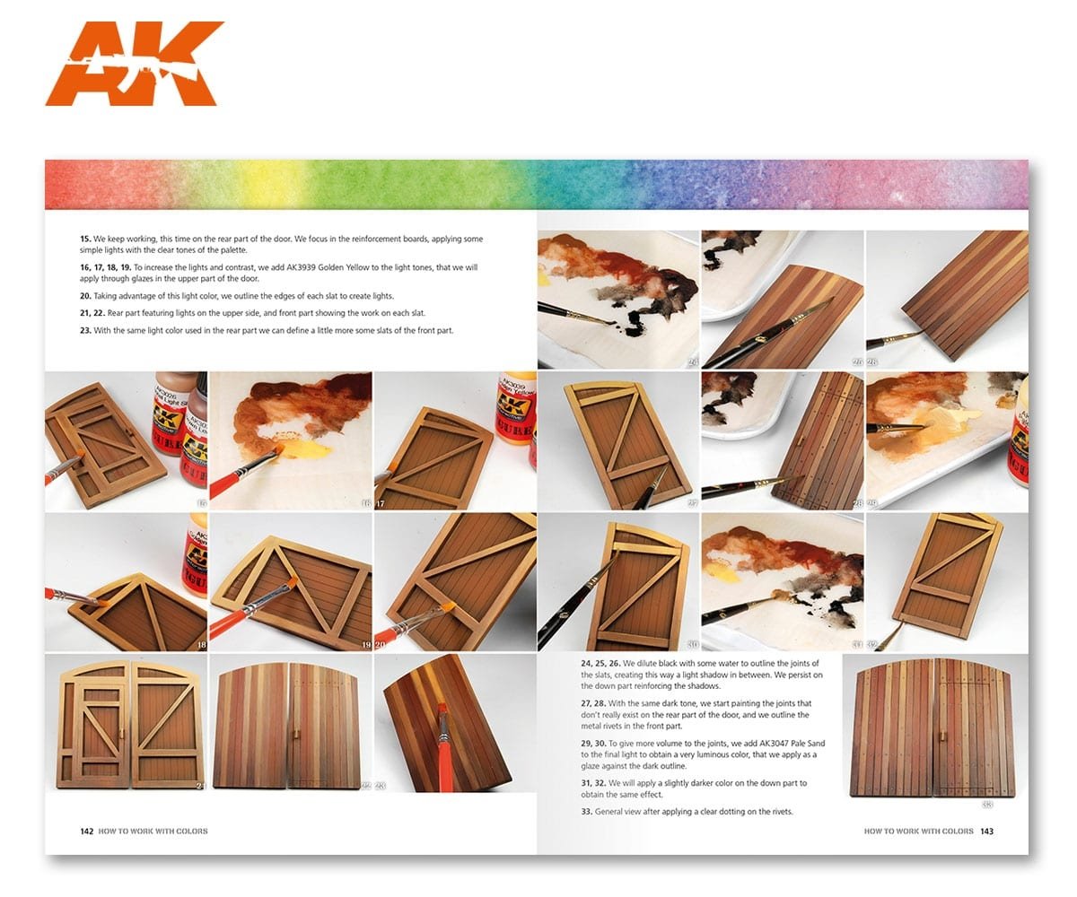 AK Interactive AK293 HOW TO WORK WITH COLORS AND TRANSITIONS WITH ACRYLICS (English) – immagine 5