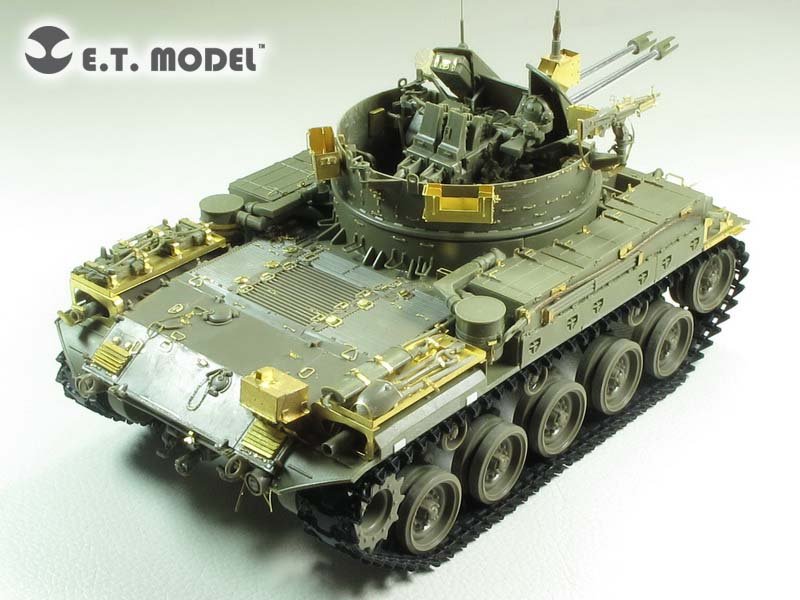 ET Model E35-198 US Army M42A1 Self-Propelled Anti-Aircraft gun late type (For AFV CLUB Kit) (1/35) – Bild 7