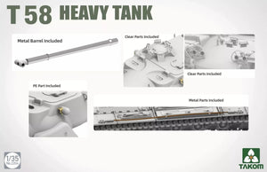 Takom 2204 T58 Heavy Tank 1/35 – Bild 3