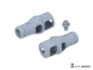 ET Model P35-307 WWII German 75mm Kwk42 Muzzle Brake Type.1 (3D Print) 1/35 – Bild 2