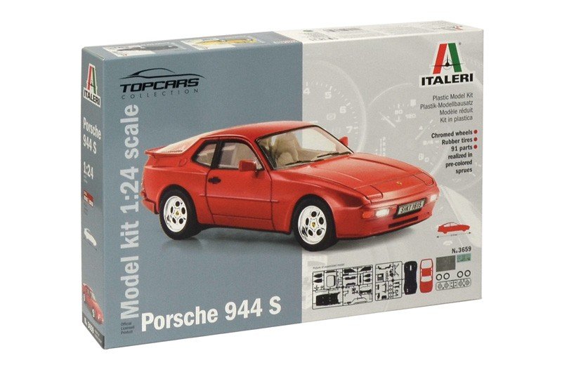 Italeri 3659 Porsche 944 S 1/24 – image 2