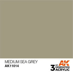 AK Interactive AK11014 Medium Sea Gray 17ml