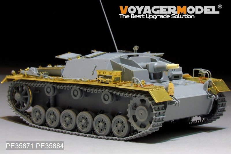 Voyager Model PE35871 WWII German StuG.III Ausf.C/D Basic for DRAGON 1/35 – image 4