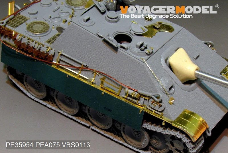 Voyager Model PE35954 WWII Jagdpanther G1 Version For DRAGON 6458/6494/6393/6758 1/35 – immagine 15