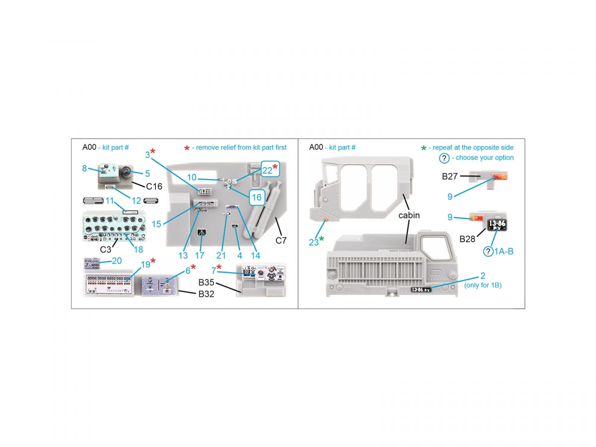 Quinta Studio QD72158 BM-30 Smerch 3D-Printed colored Interior on decal paper (Modelcollect) 1/72 – Bild 2