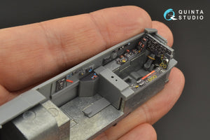 Quinta Studio QD48229 He 219 3D-Printed &amp;amp; colored Interior on decal paper (Tamiya) 1/48 – image 5