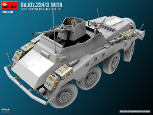 MiniArt 35431 Sd.Kfz.234/3 With 2cm Schwebelafette 38 1/35 – obrázek 5