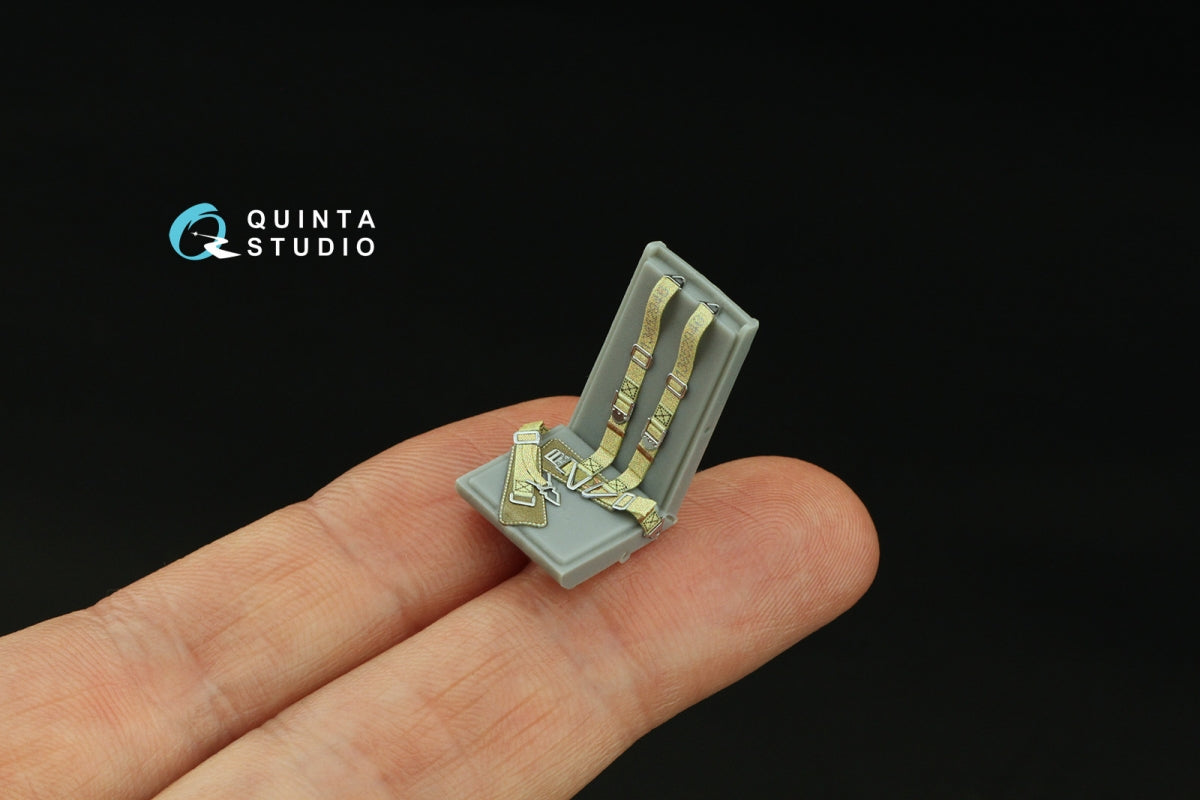 Quinta Studio QR+35027 WWII Luftwaffe fighter seatbelts (with metal buckles) (All kits) 1/35 – image 7