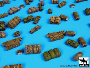 Black Dog T72057 Tentage plus bedrolls 3 accessories set 1/72 – obrázek 5