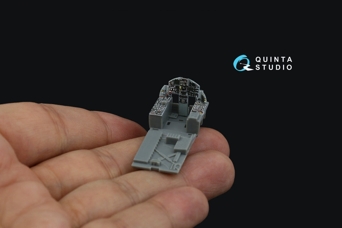 Quinta Studio QD72079 F-15C Early/F-15A/F-15J early 3D-Printed &amp;amp; colored Interior on decal paper (GWH) 1/72 – imagen 13