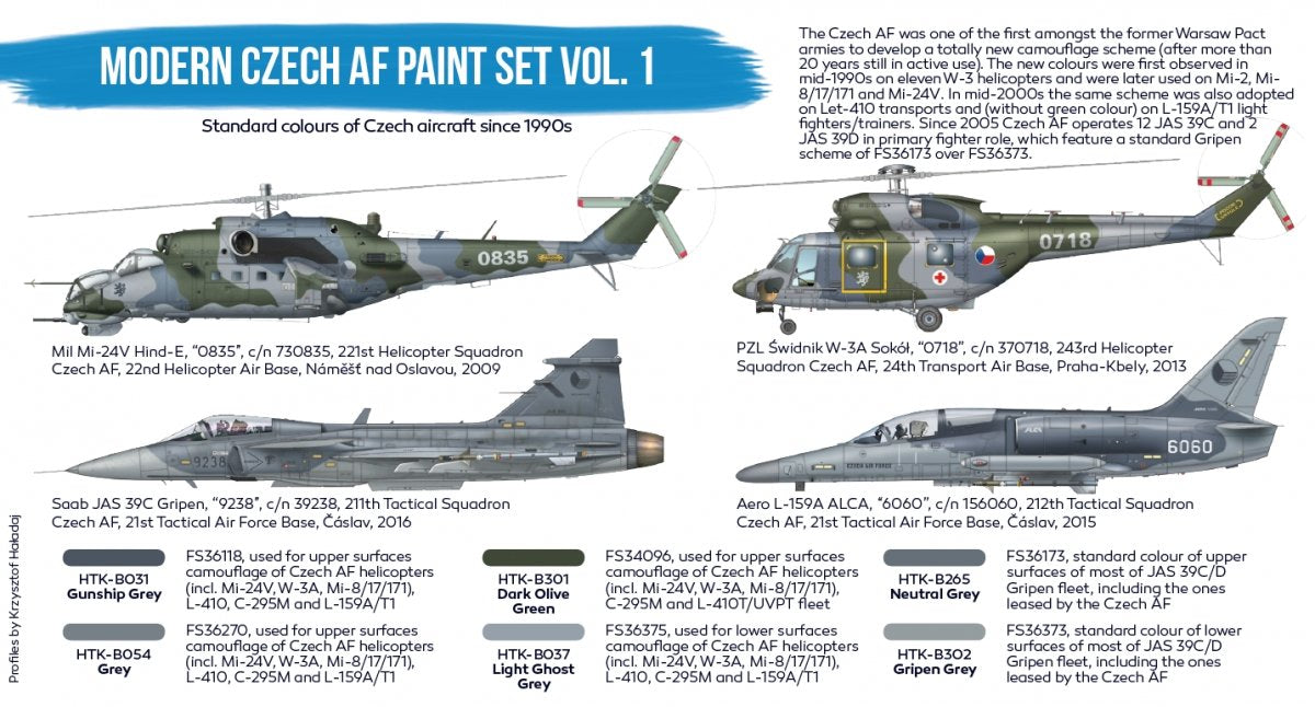 Hataka Hobby HTK-BS89 Modern Czech AF paint set vol. 1 (6x17ml) – image 3