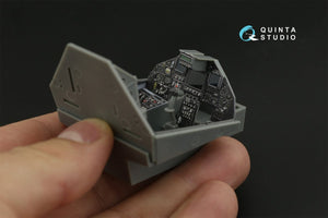 Quinta Studio QD32118 F-117A 3D-Printed &amp;amp; colored Interior on decal paper (Trumpeter) 1/32 – image 3