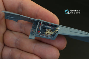 Quinta Studio QD48080 FW 190A-4 3D-Printed &amp;amp; colored Interior on decal paper (for Eduard kit) 1/48 – obrázek 5