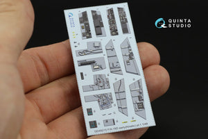 Quinta Studio QD48215 F/A-18D Early 3D-Printed &amp;amp; colored Interior on decal paper (Kinetic) 1/48 – image 9