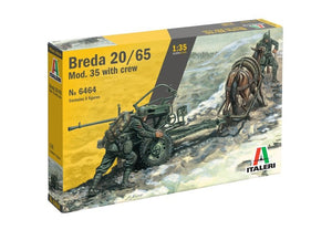 Italeri 6464 Horse Drawn Breda 20 1/35 – zdjęcie 2