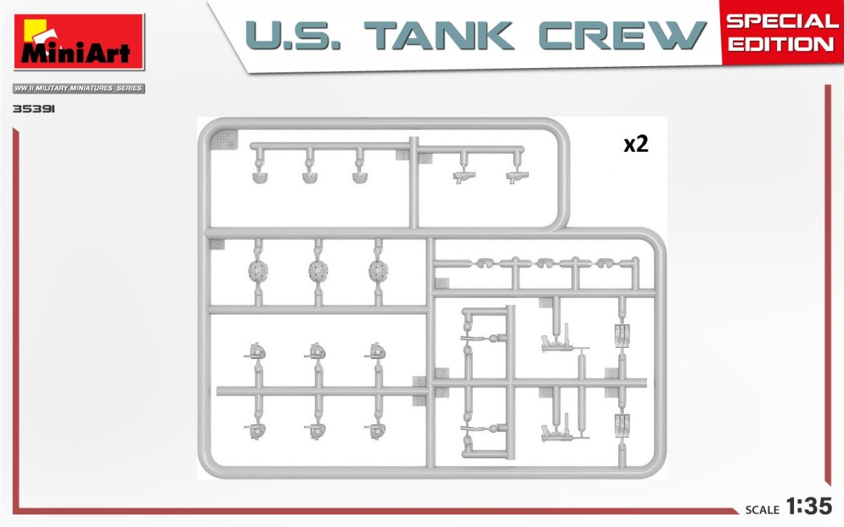 MiniArt 35391 US TANK CREW. SPECIAL EDITION 1/35 – image 5