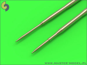 Master AM-48-091 MiG-17PF (Fresco D) - 23mm gun barrels set &amp;amp; Pitot Tubes (1/48) – obrázek 2