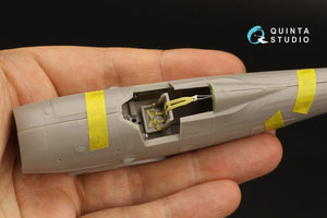 Quinta Studio QD48312 Gloster Gladiator MKII 3D-Printed &amp;amp; colored Interior on decal paper (Roden) 1/48 – image 9