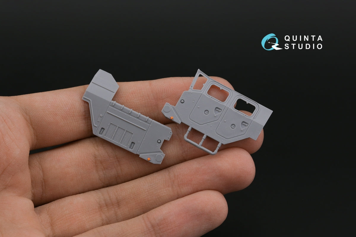 Quinta Studio QD72129 BM-30 Smerch 3D-Printed &amp;amp; colored Interior on decal paper (Zvezda) 1/72 – Bild 7