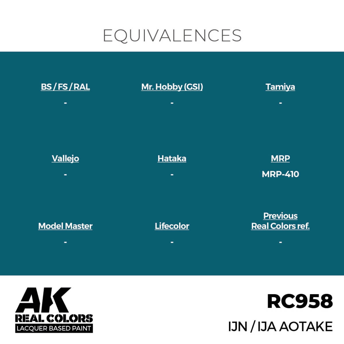 AK Interactive RC958 IJN / IJA Aotake 17 ml – zdjęcie 2