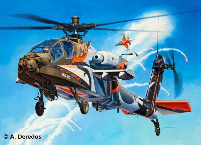 Revell 64896 AH-64D Apache 100 Years Military Aviati- Model Kit 1/48 – immagine 2