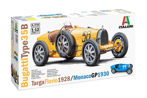 Italeri 4716 Bugatti Type 35B - Targa Florio 29/Monaco GP 30 1/12 – obrázek 2