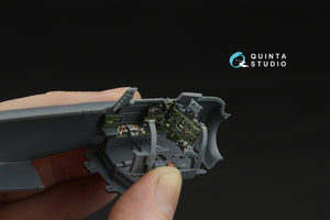Quinta Studio QD48610 A6M5 Zero (Nakajima Production) 3D-Printed &amp;amp; colored Interior on decal paper (Eduard) 1/48 – image 5