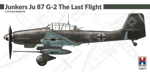 Hobby 2000 72071 Junkers Ju 87 G-2 The Last Flight (ACADEMY + CARTOGRAF + MASKS) 1/72