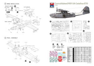Hobby 2000 72065 Consolidated PBY-5A Catalina ETO (Academy + CARTOGRAF + MASKS) 1/72 – obrázek 3