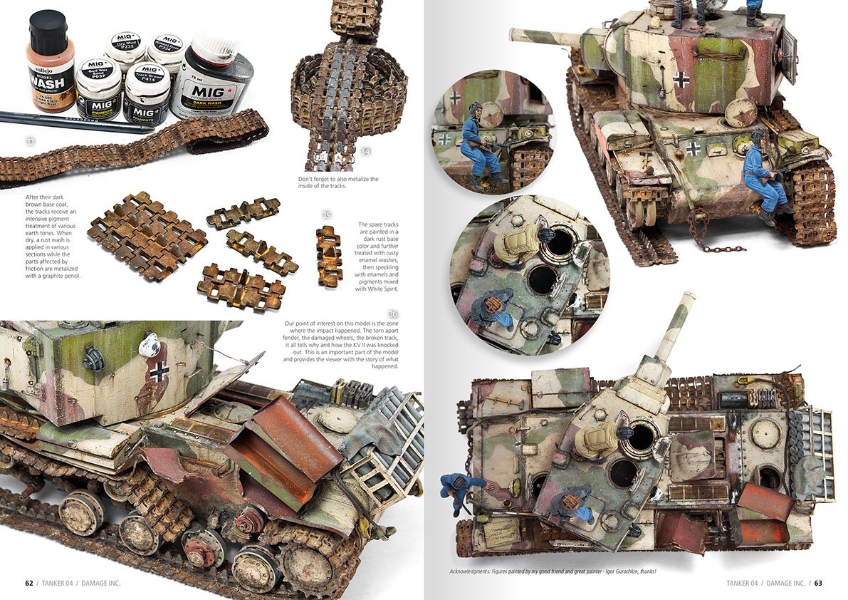 AK Interactive AK4820 TANKER 04: DAMAGE INC. (English) – zdjęcie 4