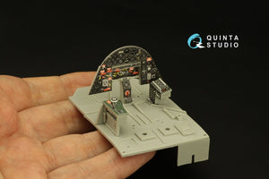 Quinta Studio QD32164 TBF-1C Avenger 3D-Printed &amp;amp; colored Interior on decal paper (Trumpeter) 1/32 – image 7