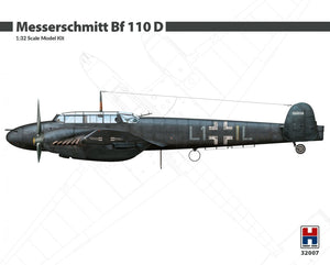 Hobby 2000 32007 Messerschmitt Bf 110 D (Dragon + Cartograf + Mask) 1/32
