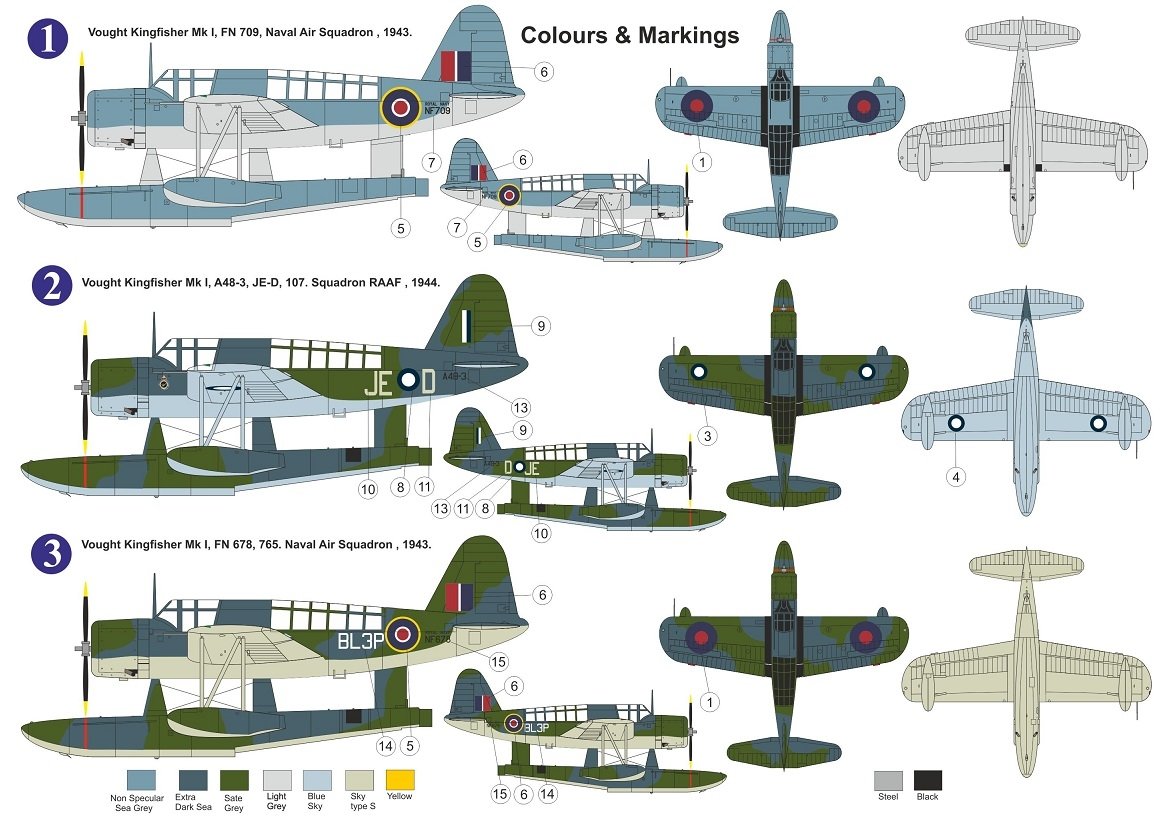 AZ Model AZ7673 Kingfisher Mk.I 1/72 – obrázek 2