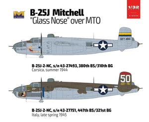 HK MODELS 01E024 B-25J Glass Nose, Version 2. Mediterranean Theater of Operations (MTO) 1/32 – image 2