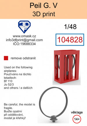 Omask 104828 Peil G. V 3D print 1/48 – Bild 2