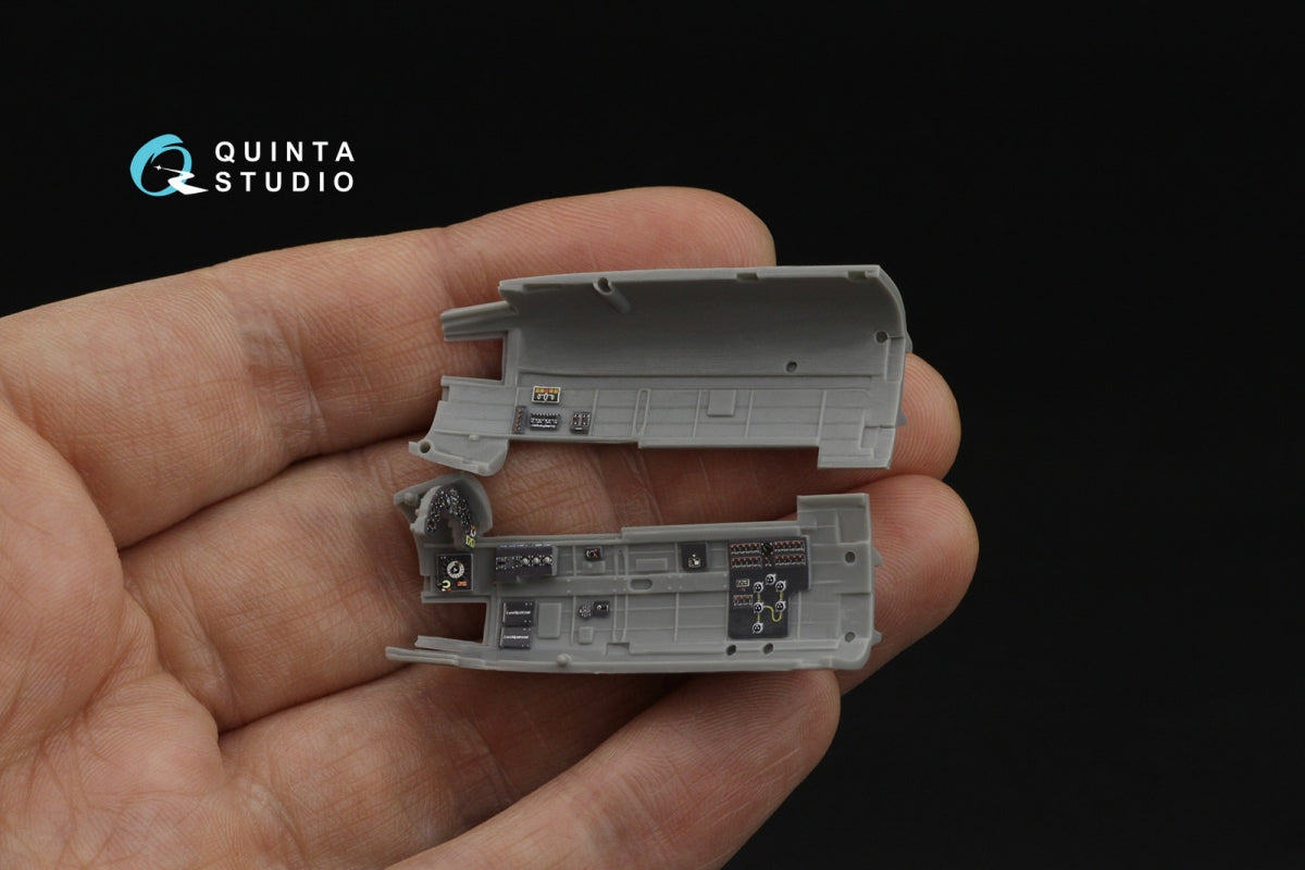 Quinta Studio QD72218 Ju 88A-4 3D-Printed &amp;amp; colored Interior on decal paper (Hasegawa) 1/72 – image 8