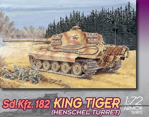 Dragon 7246 SdKfz.182 KingTiger (1/72)
