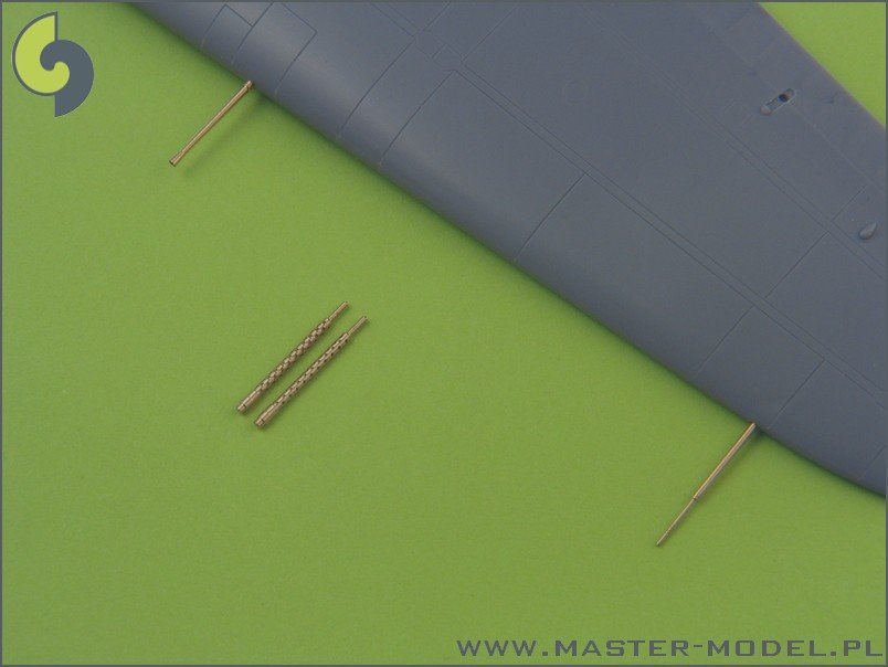 Master AM-48-020 A6M5 Zero armament set (7.7mm, 20mm gun barrels) &amp;amp; Pitot tube (1/48) – image 5
