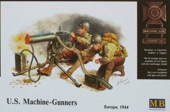 Master Box 3519 US Machine-gunners (1/35)