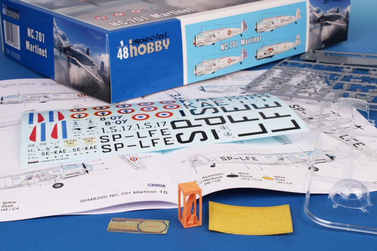 Special Hobby 48200 SNCAC NC.701 Martinet 1/48 – Bild 4